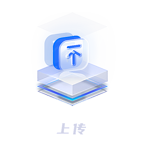 蓝色微软风科技图标
