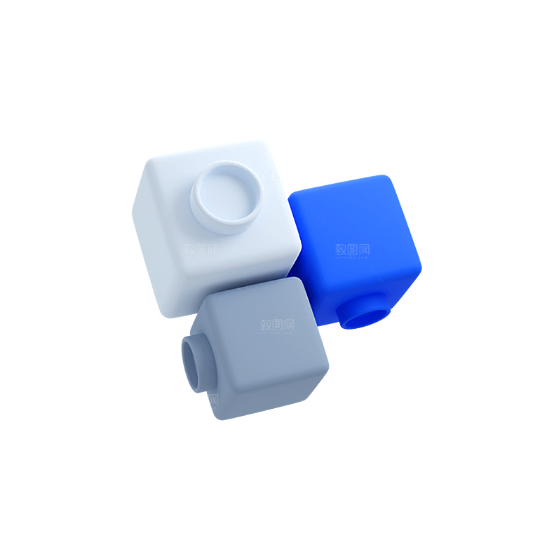 3D互联网UI图标