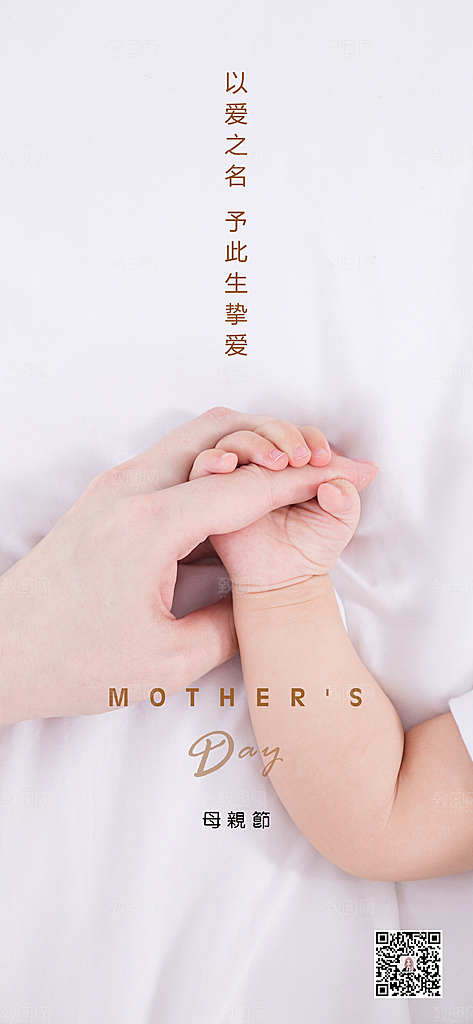 传统节日母亲节海报模版