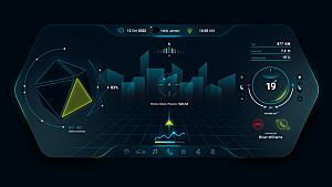 汽车仪表盘HUD