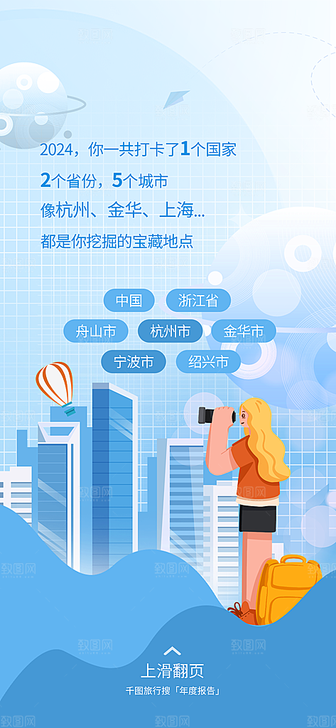 APP应用平台用户年终总结报告海报