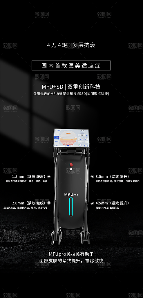 超声刀产品海报设计