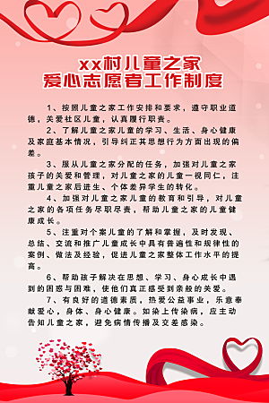 关爱未成年人宣传海报展板