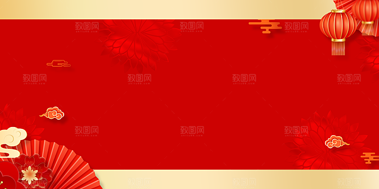 红色喜庆背景设计素材