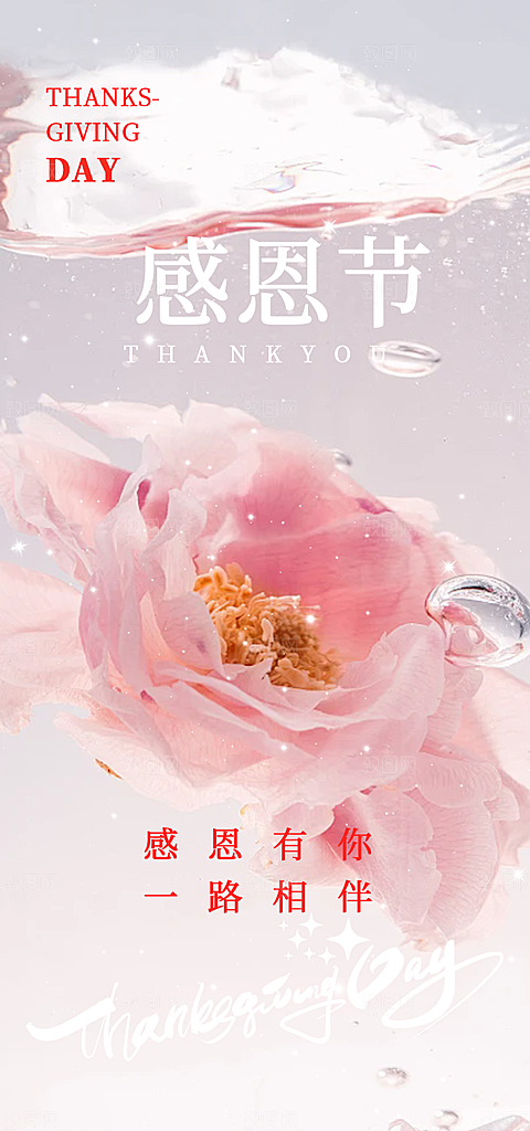 节日过节感恩节海报