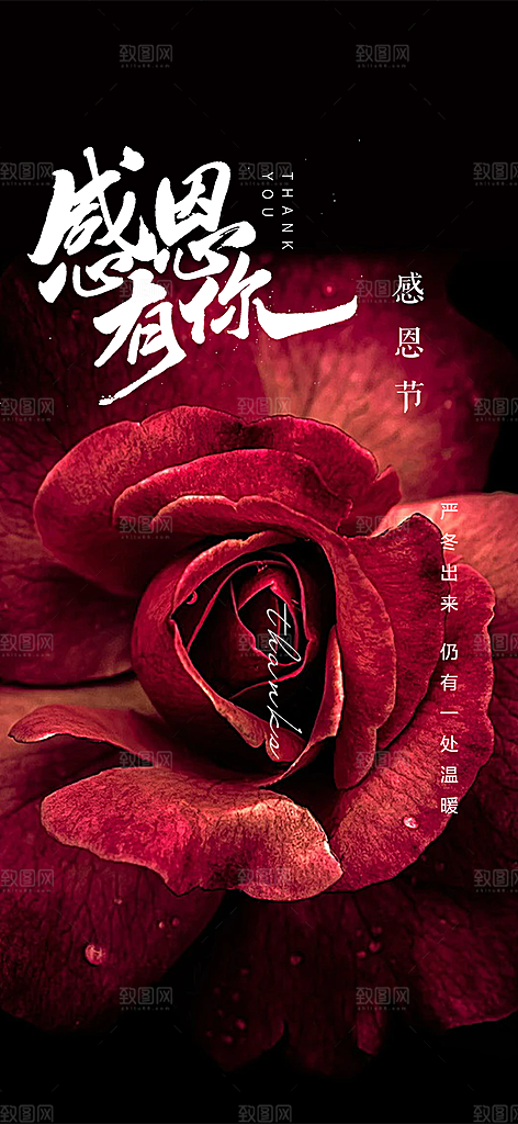 节日过节感恩节活动宣传海报