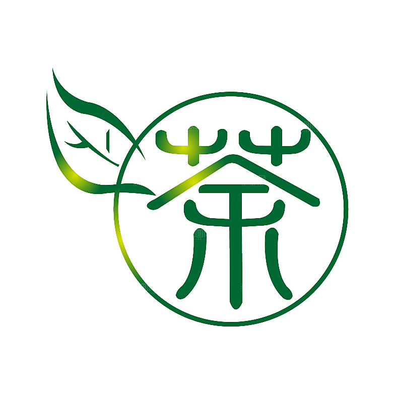 创意茶道茶艺茶叶文化免扣PNG字体元素
