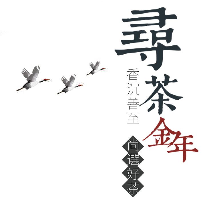 创意茶道茶艺茶叶文化免扣PNG字体元素