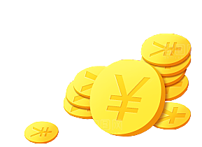 金币财富素材免扣PNG元素
