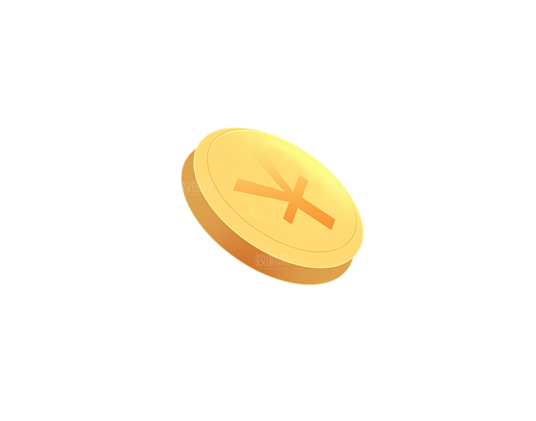 金币财富素材免扣PNG元素