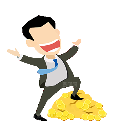 金币财富素材免扣PNG元素