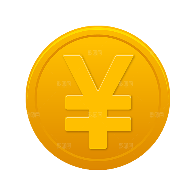金币财富素材免扣PNG元素