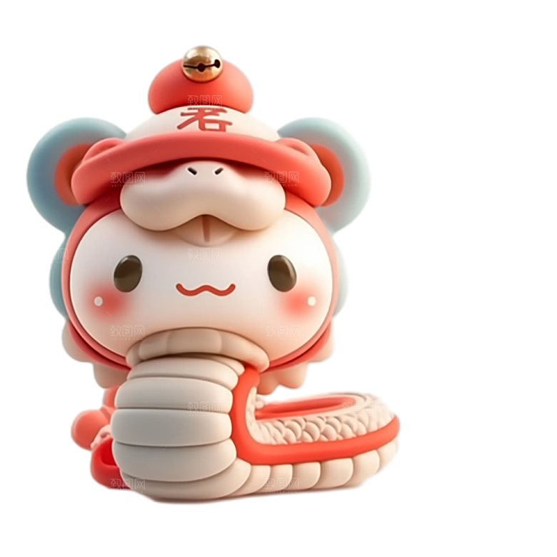 新年蛇年文化蛇PNG元素