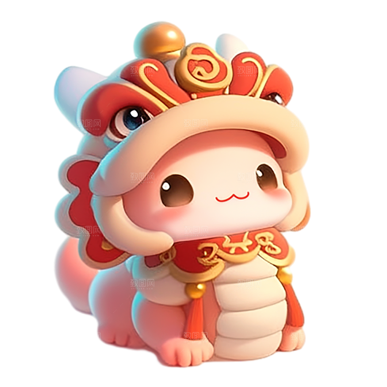 新年蛇年文化蛇PNG元素