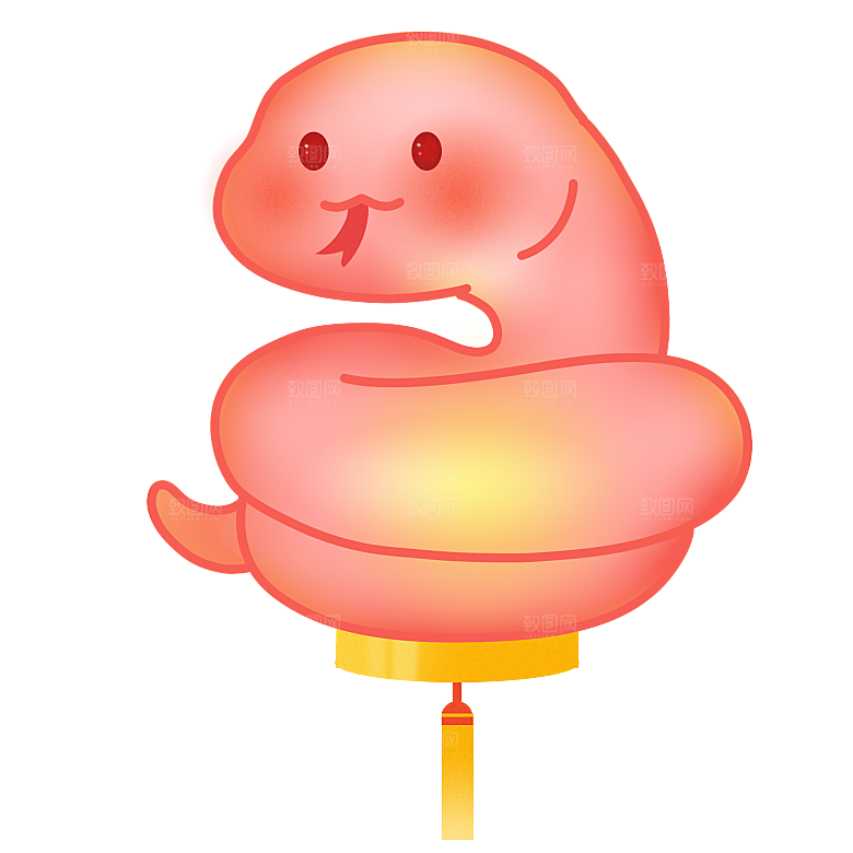 新年蛇年蛇PNG元素
