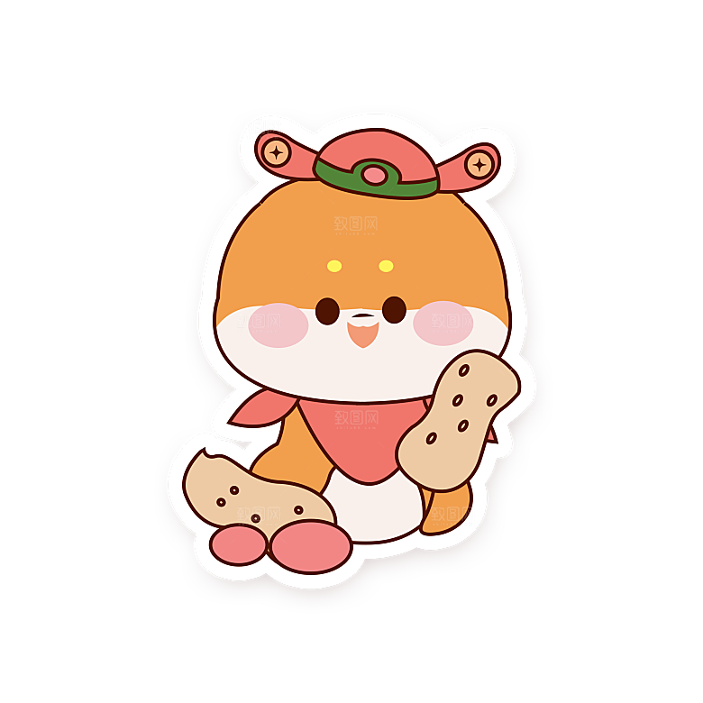 新年蛇年文化蛇PNG元素