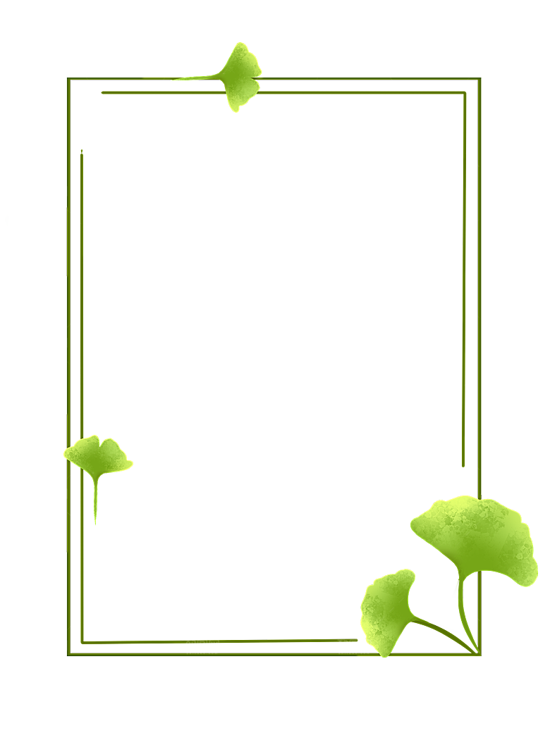 创意秋天金色落叶素材元素