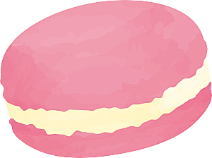 美味甜品甜点PNG元素素材
