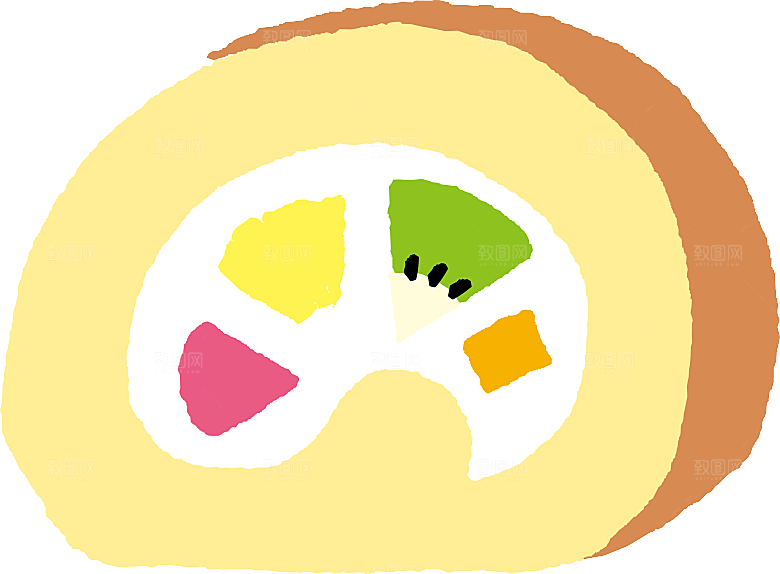 美食甜品甜点PNG元素素材
