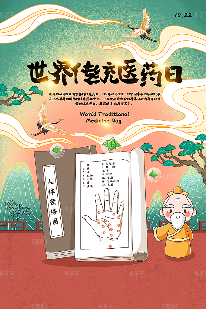 中国医师节宣传海报