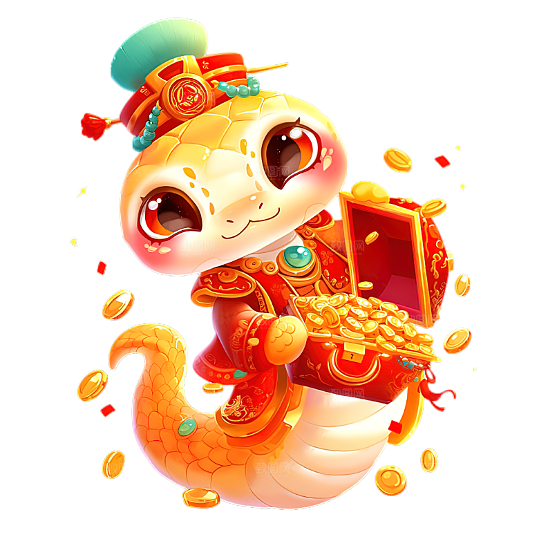 蛇PNG元素素材