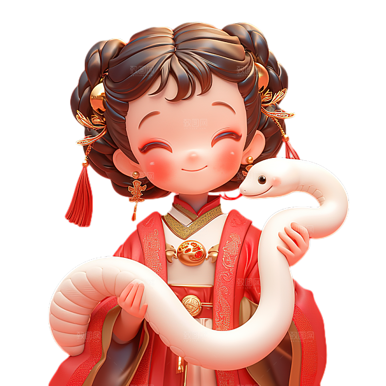 蛇年蛇PNG元素素材