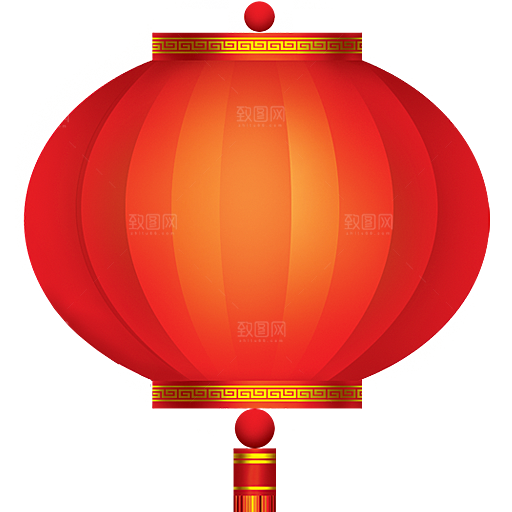 喜庆新年节日灯笼元素素材