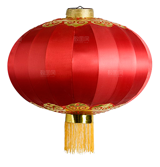 喜庆新年节日灯笼元素素材