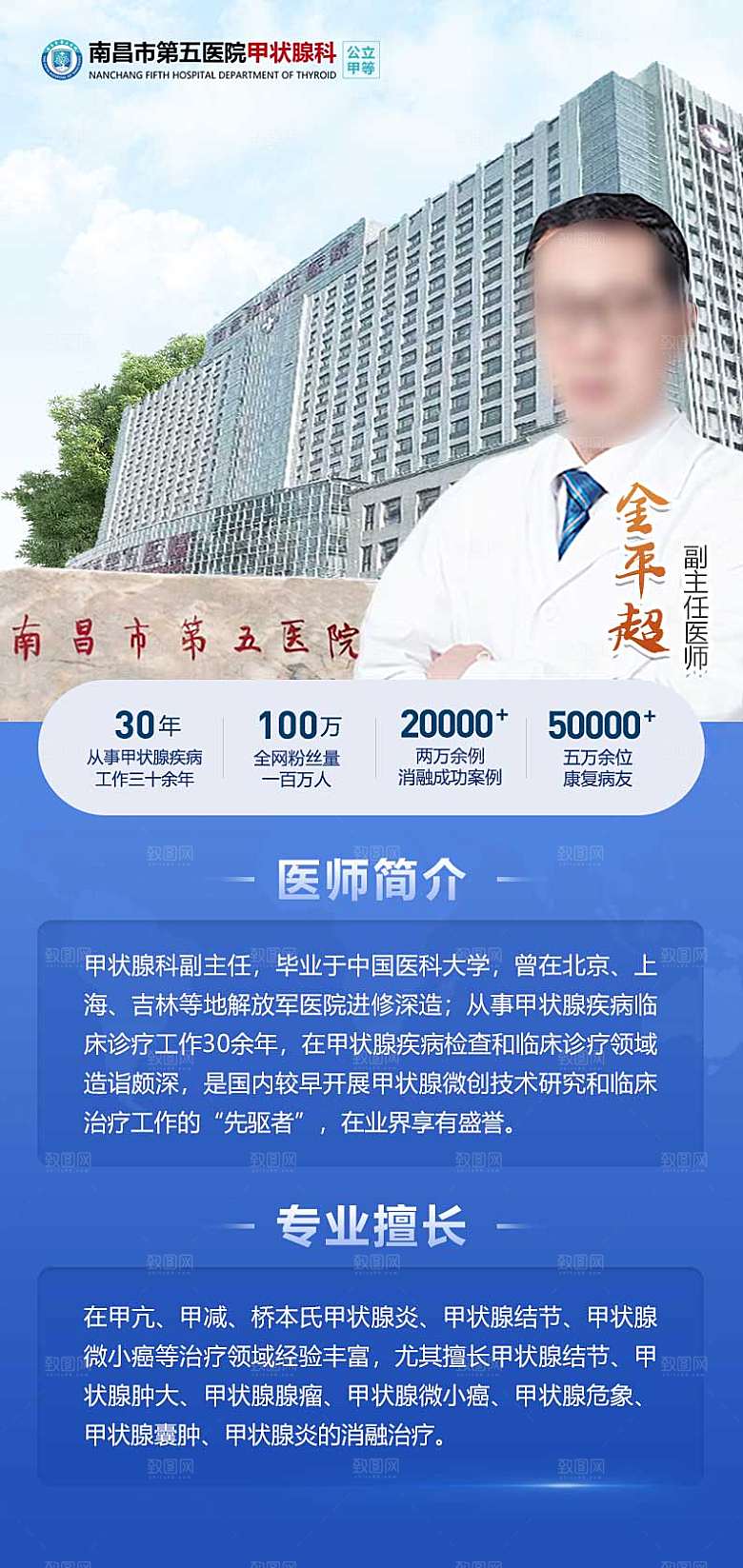 医疗门专家介绍擅长