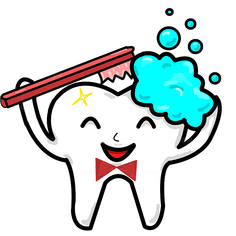 牙科口腔保护宣传牙套牙线牙齿矫正素材