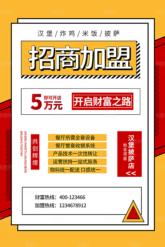 招商引资活动宣传海报