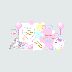 生日派对生日宴会美陈舞美