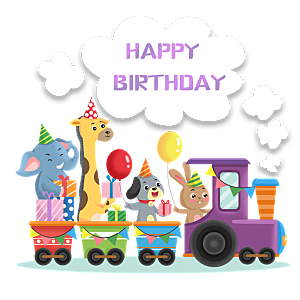 简约大气生日派对生日宴会美陈舞美