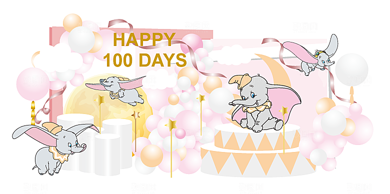 生日派对生日宴会美陈舞美