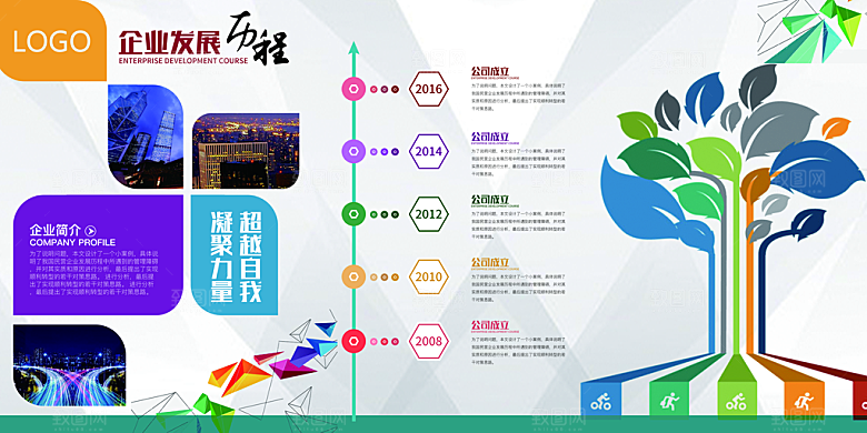 企业文化墙展板设计