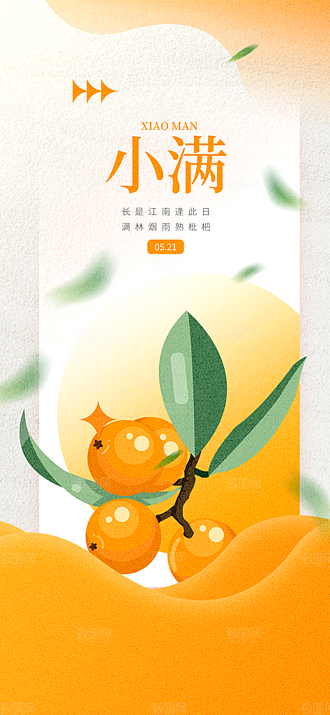 小满二十四节气海报
