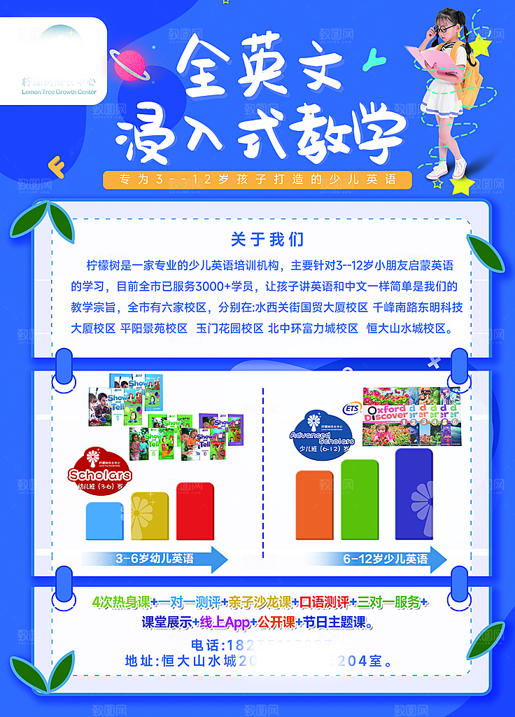 英语培训宣传海报设计素材