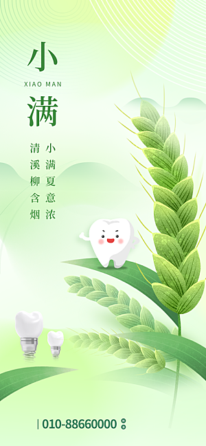 小满二十四节气海报
