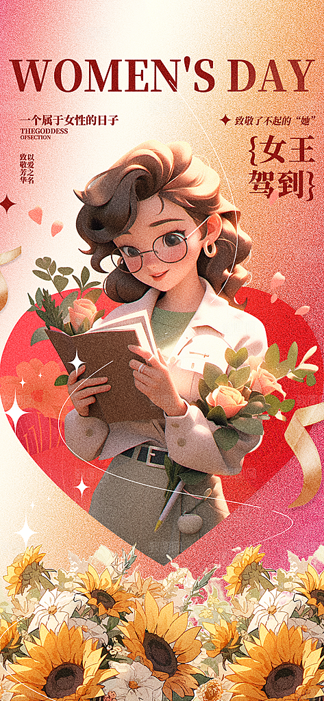 三八女神节创意海报