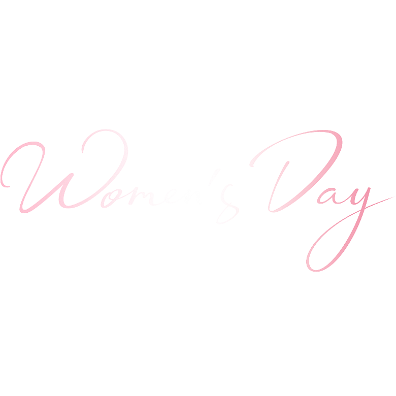 女神节花体英文字艺术字