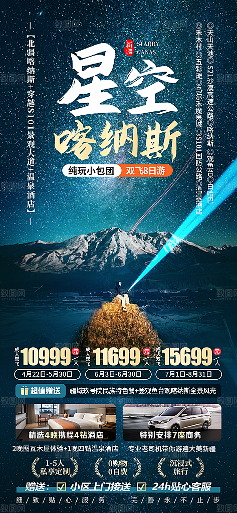 新疆南疆西域旅游海报