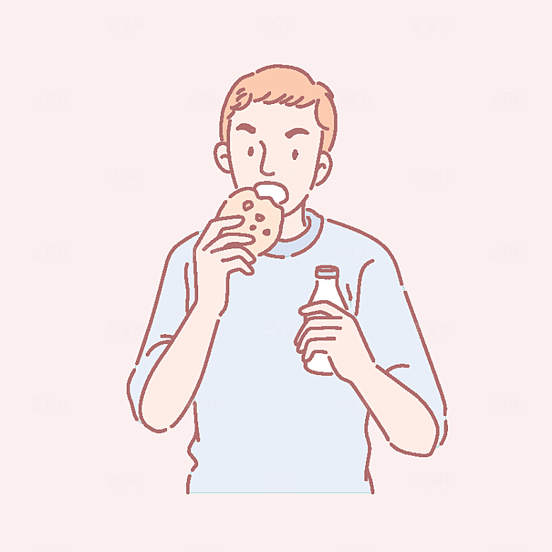 简笔画卡通人物插画