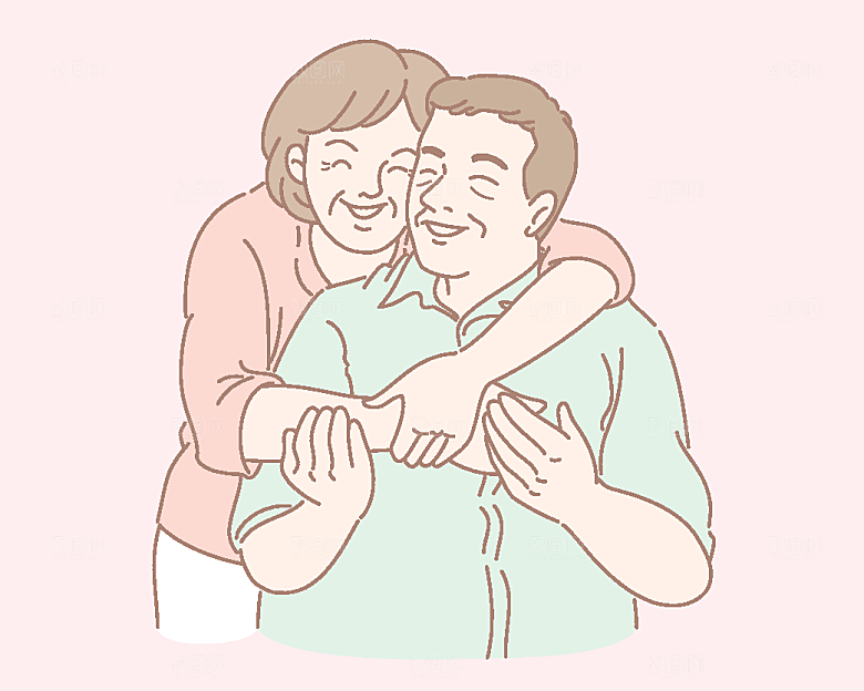 简笔画卡通人物插画