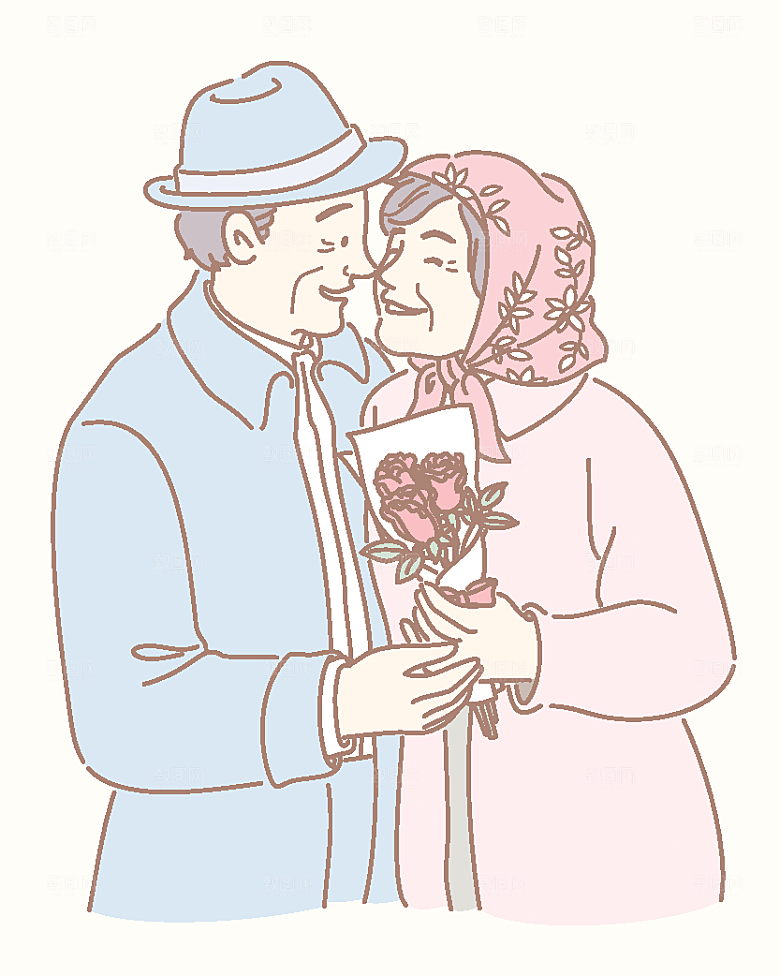 简笔画卡通人物插画