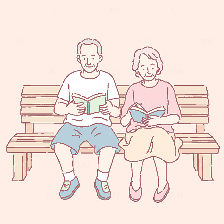 简笔画卡通人物插画