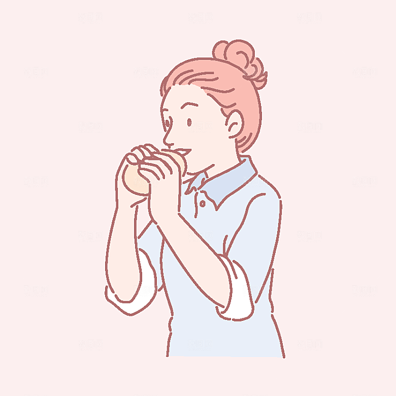 简笔画卡通人物插画