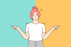 简笔画卡通人物插画