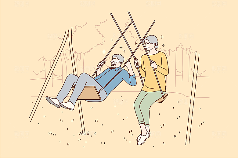 简笔画卡通人物插画