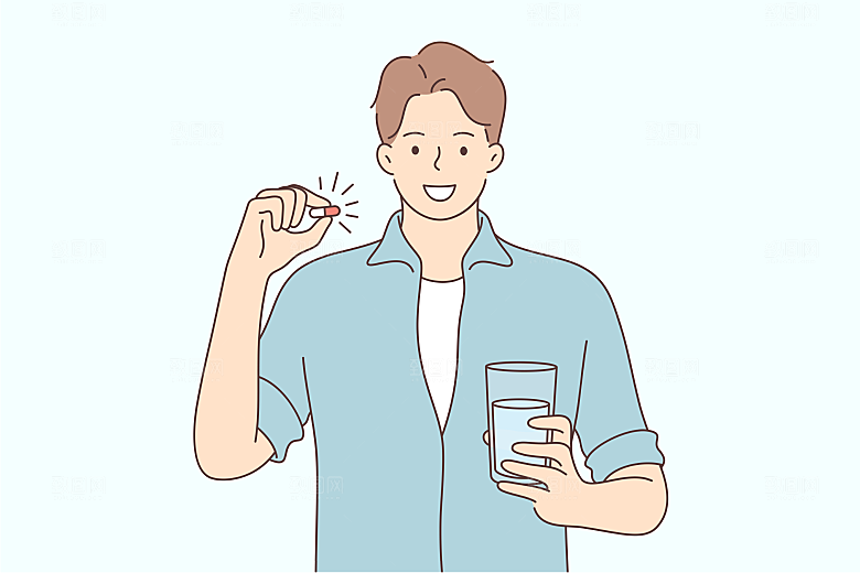 简笔画卡通人物插画