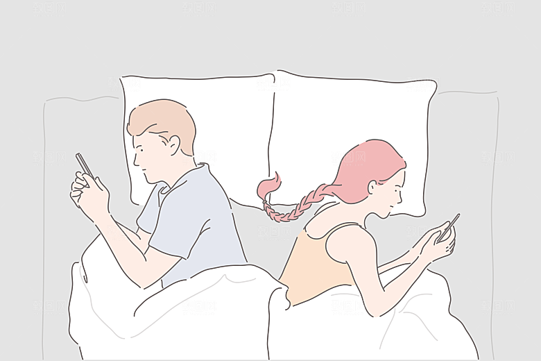 简笔画卡通人物插画